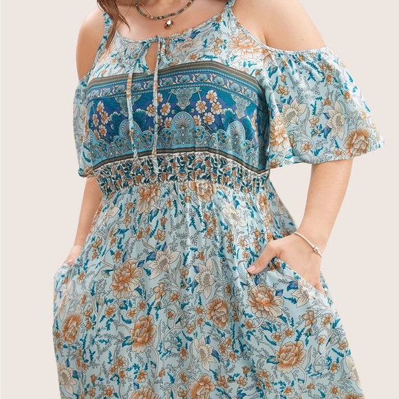 Bloom Spring Shoulderstrap Dress Size 18-20 2X - Picture 5 of 5